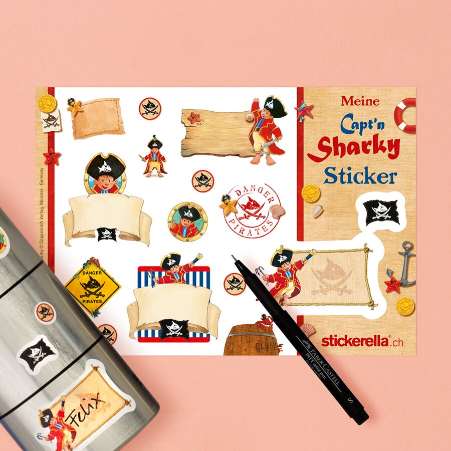 Und Sticker Kleideraufkleber und -etiketten online drucken | Stickerella
